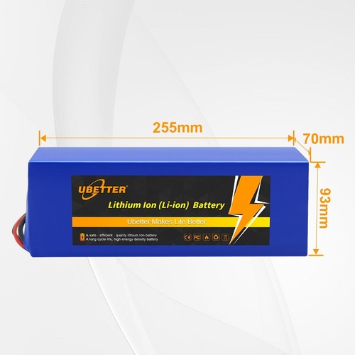 48V 10Ah Lithium Li-ion Rechargeable Battery w/Charger for Ebike Bicycle Scooter - Picture 5 of 7