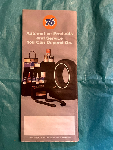 Vtg 1991 SCARCE Union Unocal 76 Los Angeles Road Map Gas Oil Station California - Picture 4 of 8