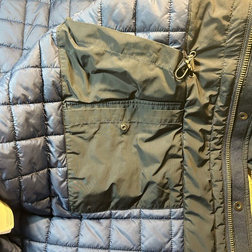 Woolrich Polyester Blend Parka Coat Adult XL Black Full Double Zip/Snap Jacket - Picture 9 of 18