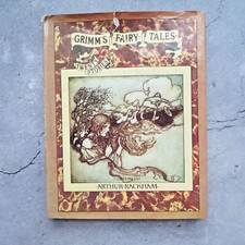 Grimm's Fairy Tales Twenty Stories Hardcover Book Illustrated by Arthur Rakham