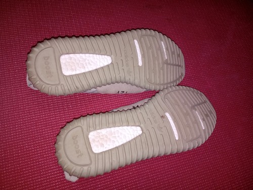 Adidas Yeezy Boost 350 V1 grigio Moonrock taglia 10 AQ2660 Yeazy YZY - Foto 4 di 8