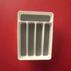 Organisation Cutlery Storage: Madesmart Melamine Cream Cutlery Storage Tray.
