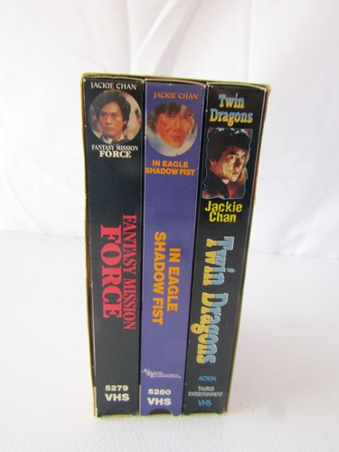 The Best of Jackie Chan VHS Box Set All Season's Entertainment 3VHS Tapes - Picture 4 of 8