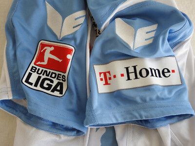 TSV 1860 Munchen 2008 - 2009 Home Jersey Erima White Blue Shirt