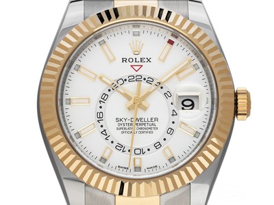 Rolex Sky-Dweller Stahl Gelbgold 