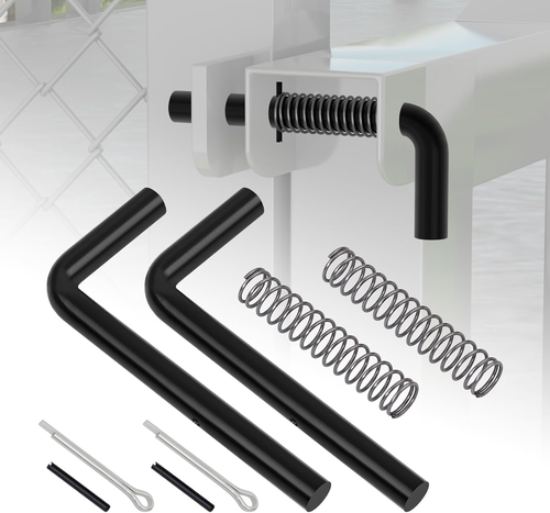 819T Kit fermo molla cancello rimorchio con perni extra confezione da 2 perni cancello rimorchio Heav - Foto 8 di 12