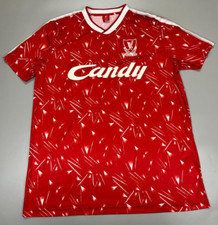 Liverpool 1989-1990 Home Shirt Jersey reissue retro style Size 2XL XXL
