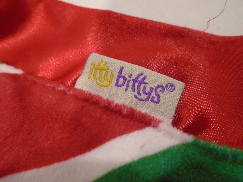 Hallmark Itty Bittys Bebé Lovey Mickey Mouse Navidad Santa Rojo Verde Foto 4 de 4