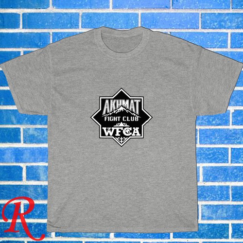 Nueva Camiseta Unisex Akhmat Fight Club Tribute Negra/Gris/Azul Marino/Blanca Talla S-5XL - Imagen 2 de 8