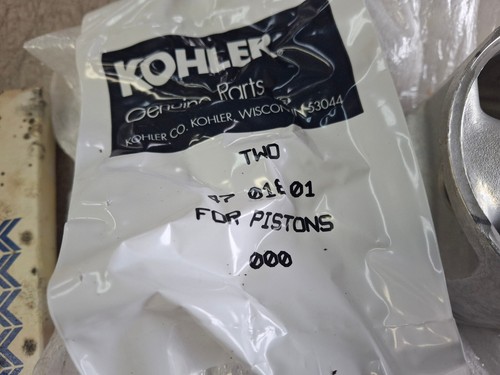 NEW GENUINE KOHLER 47 874 23-S KIT, PISTON W/RING SET .010 - 第 9/15 張圖片