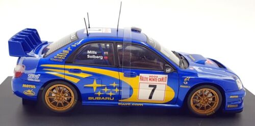 Autoart 1/18 Scale Diecast 80391 Subaru Impreza WRC 2003 RMC #7 Solberg/Mills - Picture 4 of 5