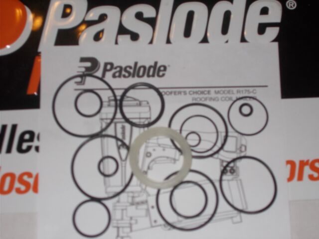 Paslode R175CR Roofing Coil Nailer # 501245 O-Ring Kit Cylinder Seal 402725