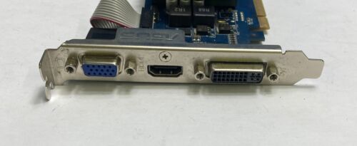 1GB Asus GeForce GT210 GDDR3 DVI / HDMI / VGA PCI-e Graphics Video Card - Silent - Picture 2 of 5