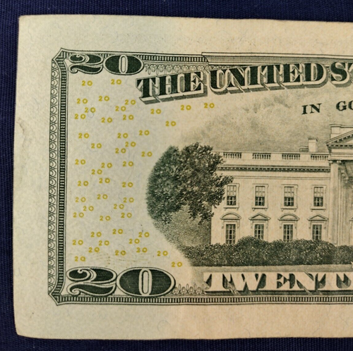 Fancy Serial Number $20 Star Note 4-of-a-kind EF05255153* - Picture 7 of 12
