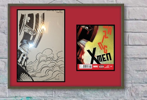 Jorge Fornes INCREÍBLE XMEN 16 PORTADA ARTE LÁPICES Y TINTAS DE FORNES - Imagen 1 de 6