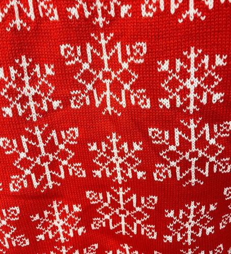 CHRISTMAS Ugly Sweater Dress Red & Gold Gift Women's L/XL NEW -FAST SHIPPIG - Picture 6 of 6