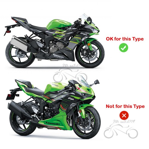 For Kawasaki Ninja ZX6R ZX636 2009-2022 Modified System Exhaust Mid Link Pipe - Picture 2 of 5