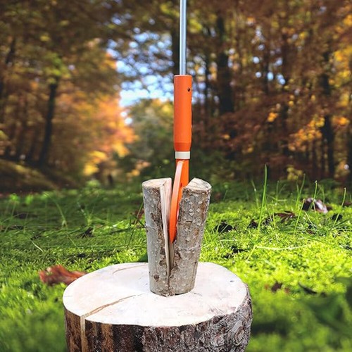 Manual Log Splitter Wood Axe Kindling Hatchet Steel Firewood Tool Easy Operation - Picture 5 of 12