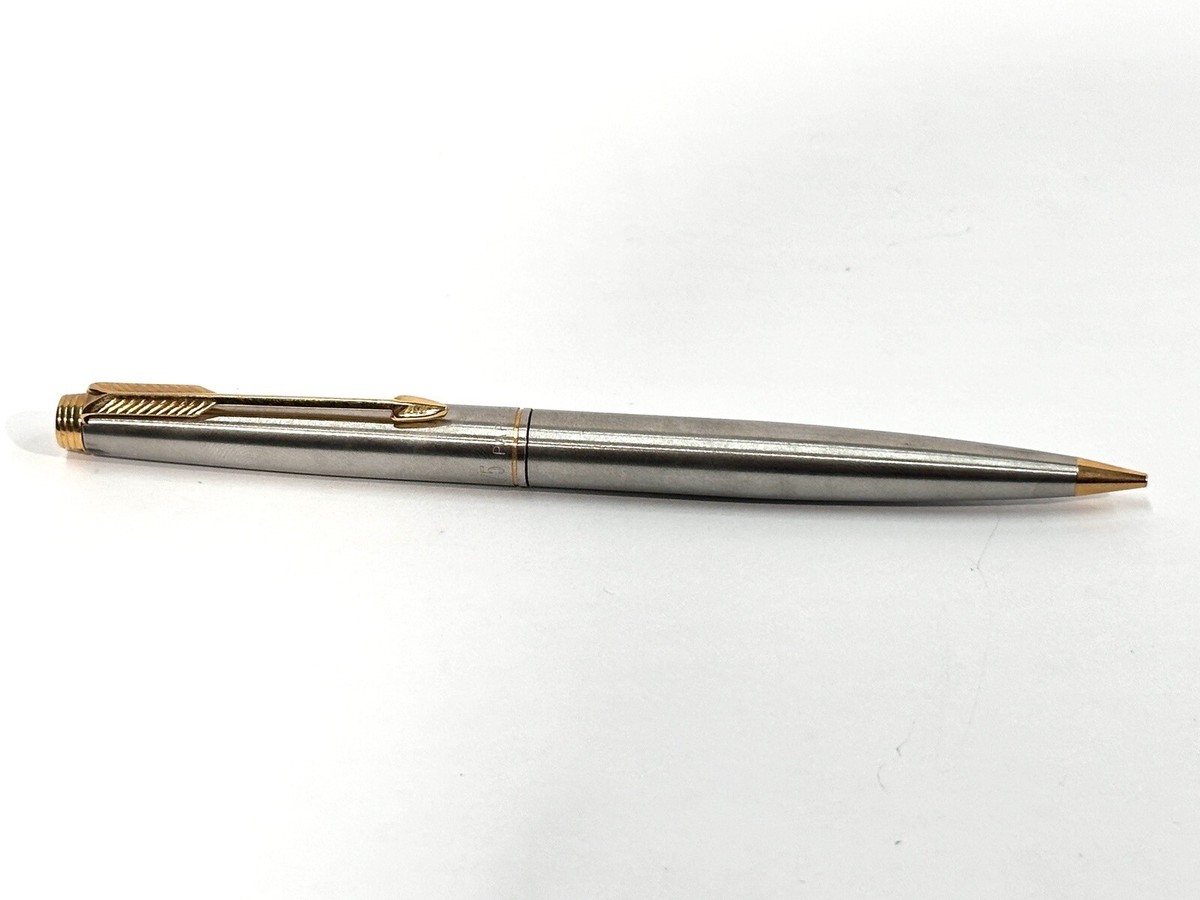 Vintage Parker 75 Made in USA Mechanical Pencil Stainless Steel 