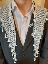 Traditional Cretan Sariki Turban/Bandana/Scarf Handmade 100 Greek Finest Silk W