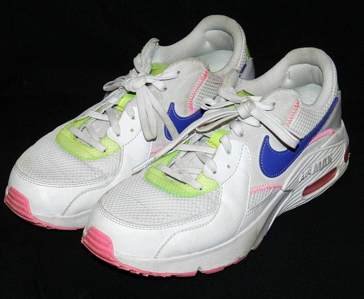 Nike Air Max Excee Sneakers Women’s Size 6 White Neon DD2975-100 Running Shoes Nike Air Max Excee Women main image 3