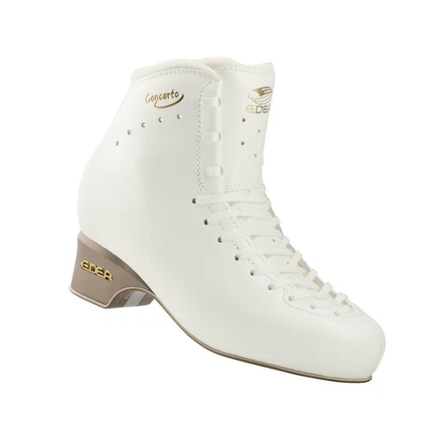 EDEA CONCERTO - EDEA Ice and InLine Figure Skating Boots -White/Black