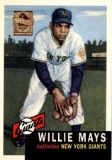 1997 Topps - Willie Mays Reprints 1953 Topps #3 Willie Mays