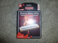 New Hohner Marine Band 1896BX-C 1896 C Harmonica Germany