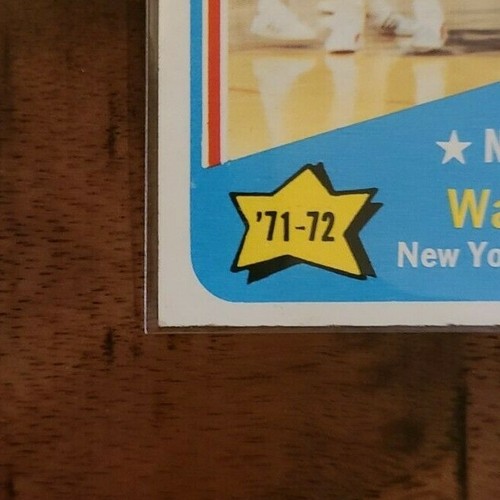 1972-73 Topps Basketball # 165 NBA All Stars Walt Frazier New York Knicks - Bild 5 von 6