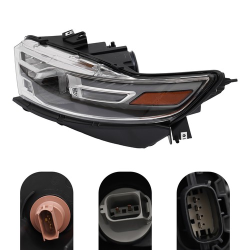 For 2013-2014 Ford Taurus Halogen Headlight Assembly Headlamp & Bulbs Left/Right - Picture 30 of 52