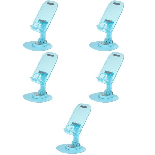 5 Pieces Mobile Phone Holder Foldable Desktop Stand Adjustable Cell - 第 7/12 張圖片