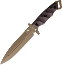 Halfbreed Blades Medium Infantry Fixed Knife 6.5" Premium Steel Blade G10 Handle