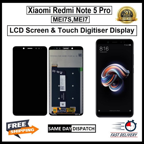 For Xiaomi Redmi Note 5 / Note 5 Pro LCD Display Screen Replacement - Picture 1 of 4