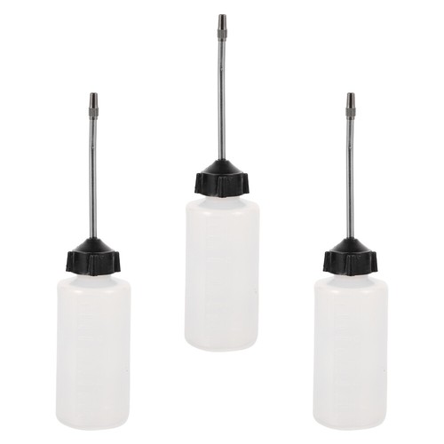 3Pcs Screw on Cap Oil Bottle Sewing Machine Oil Bottle Sewing Machine Oiler - Picture 5 of 19
