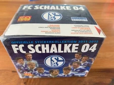 2011-12 Panini FC Schalke 04 sticker Factory Sealed box (50) sealed packs Cello