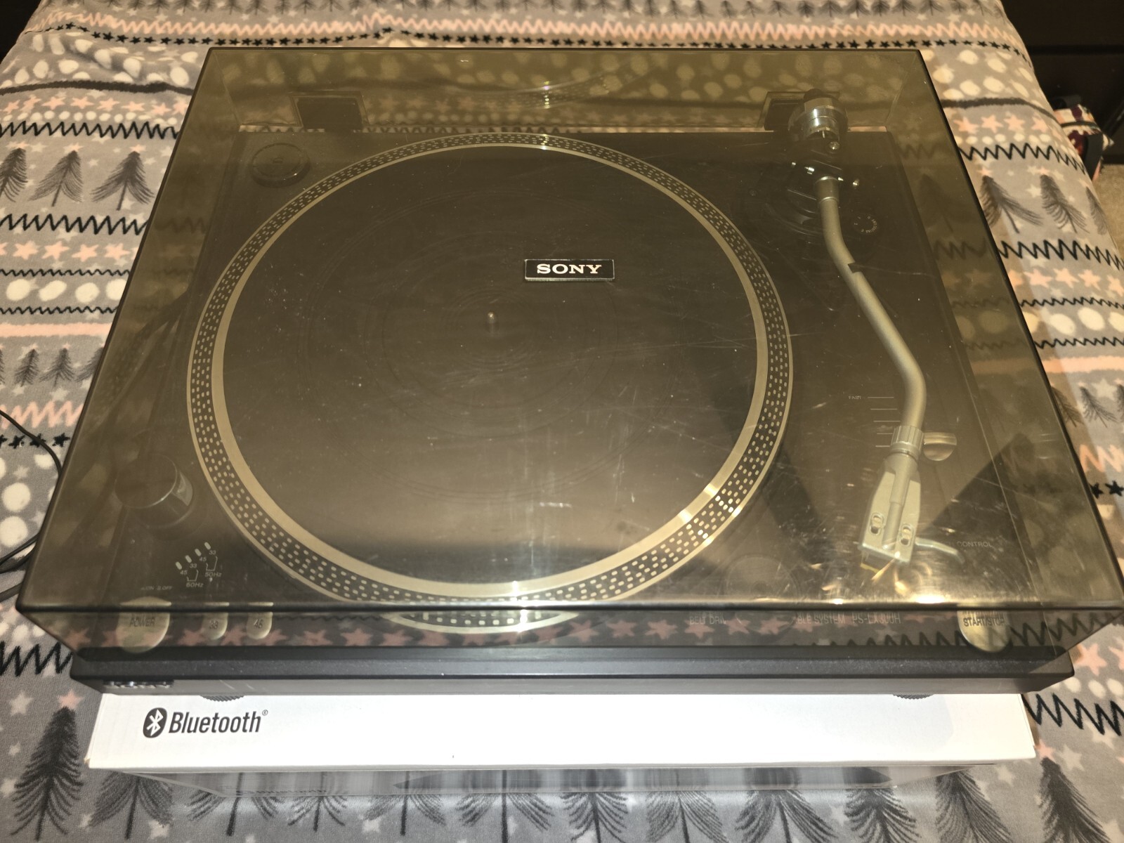 Sony Stereo Turntable System PSLX300H Belt Drive & ProJect Pre