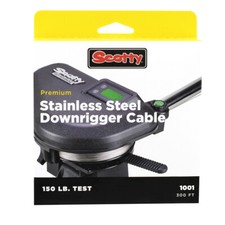 Scotty Fishing 1001K Premium Ss Downrigger Cbl W Terminal Kit 300Ft Spool