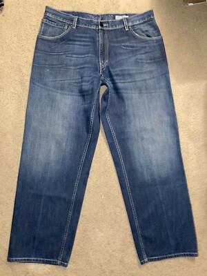Vintage Levi's SilverTab 36 Mens Blue Cotton Straight Mid Wash