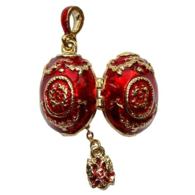 Pendentif copie Oeuf Fabergé Aigles bicéphales russes - eBay