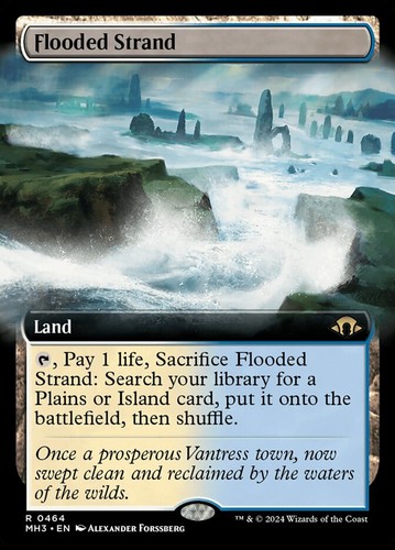 MTG Magic the Gathering Flooded Strand (464/703) Modern Horizons 3 LP - Picture 1 of 1