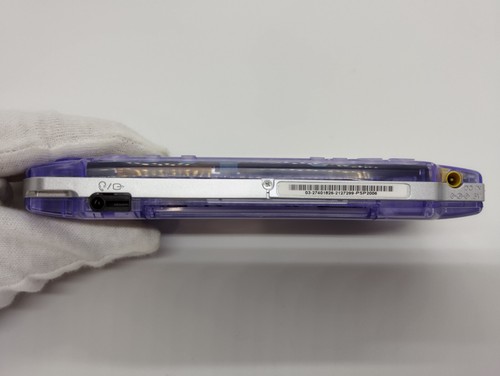 Sony PSP 2000 System w/ Charger Clear Purple color Region Free Import Custom - Bild 8 von 12