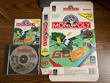 COMPLETE! Hasbro MONOPOLY 1998 Windows 95 PC GAME Big Box NICE! See photos!