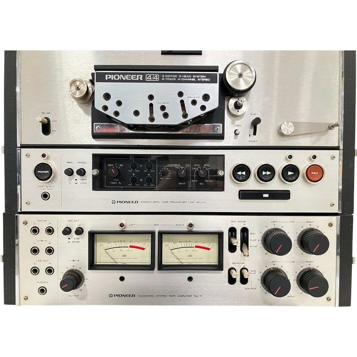 Pioneer RTU-11 / TAU-11 Open Reel Deck – Vintage Japan