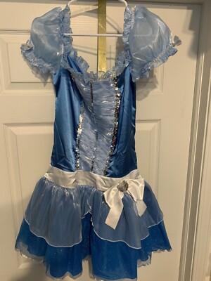 NWOT Disney Princess Sassy Cinderella Costume Junior Size Large 11-13
