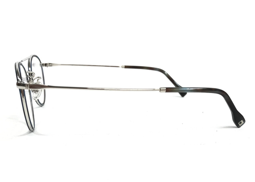 Henry Jullien Glasses Frame CAP FERRET C53P76 Blue White Gold Filled 46-24-145 - Picture 6 of 13