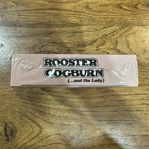 Rooster Cogburn VHS Western John Wayne MCA Universal New SEALED Watermarks 1990 - Picture 5 of 6
