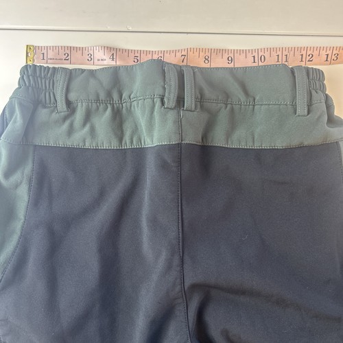 Windstopper Hose Gr. Medium 27 schwarz grün Nylon Fleece gefüttert Hose - Bild 11 von 21