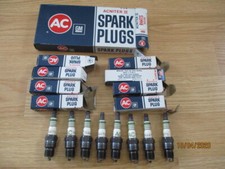 8 NOS AC R44TS 5613302 Spark Plug 71-74 Corvette Camaro Chevelle 454 400 396 350