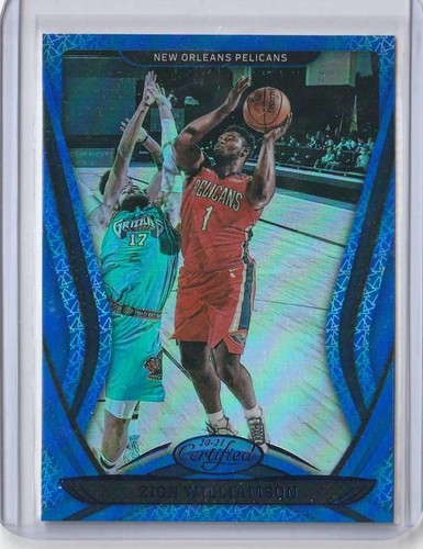 2020-21 Certified Zion Williamson *Blue Mirror* #80 - Imagen 1 de 2