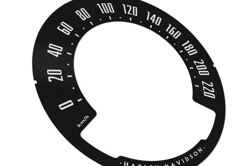 Harley-Davidson Fatboy - Speedometer dials MPH to KM/H Gauges - Picture 3 of 7